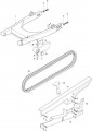 GV650 ST7 GV650 Drive Belt Hyosung
